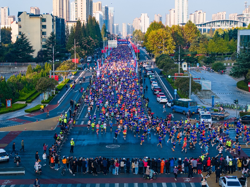 Mass fitness thrives in Rizhao, E China