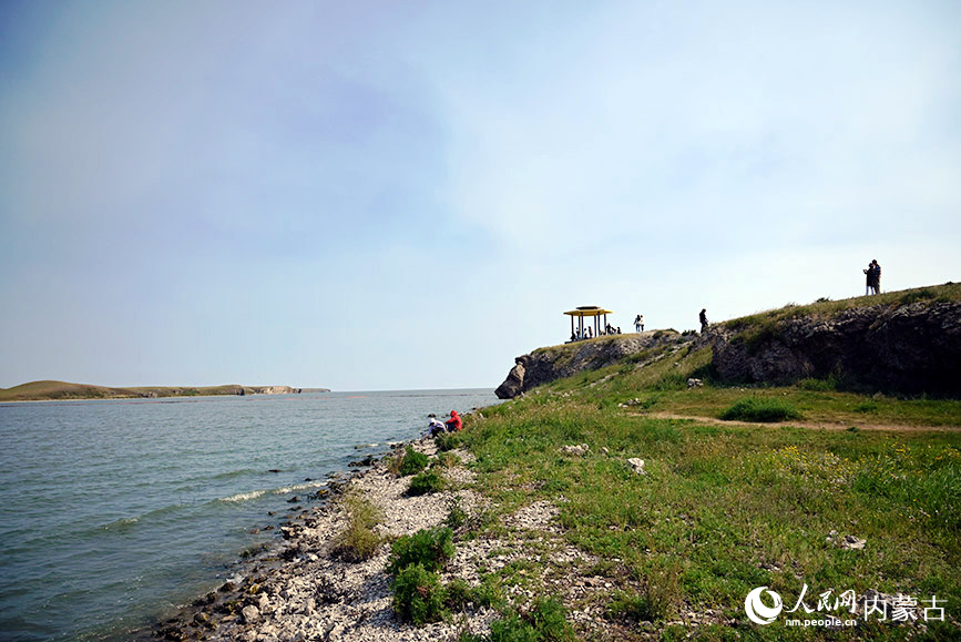 Beautiful scenery of Hulun Lake, N China